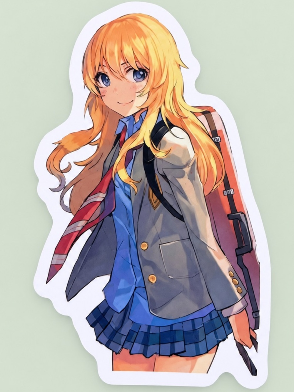 Kaori Miyazono | Your Lie in April | Anime Vinyl Sticker | 5/$10
